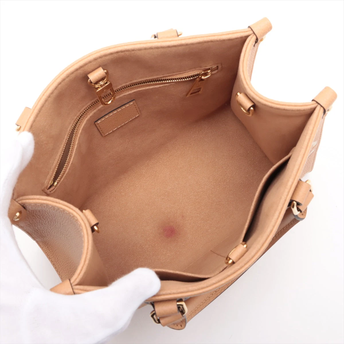 ヴィトン バイカラーモノグラムアンプラント オンザゴーPM M12513 RFID