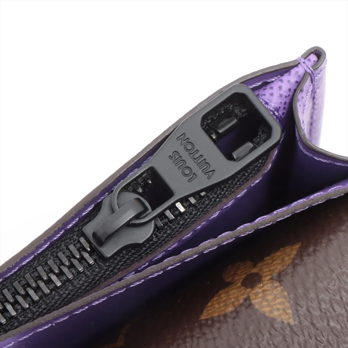 ✨極上美品✨ルイヴィトン モノグラム ブラザNM マカサー パープル L26 LOUIS VUITTON - ルイヴィトン ポルトフォイユ ブラザ NM モノグラム
