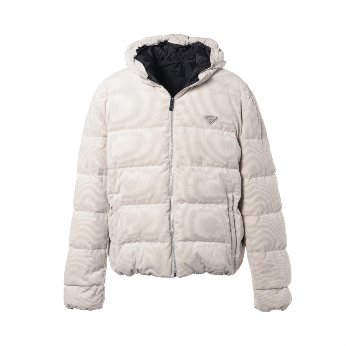プラダ トライアングルロゴ 23AW コットン ダウンジャケット 56