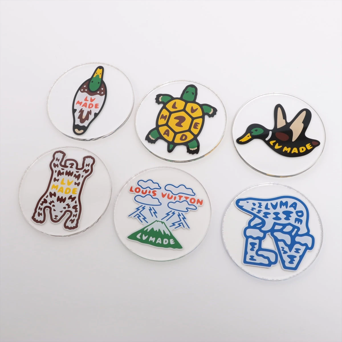 ヴィトン×NIGO GI0514 コースターセット MD0230 コースター アクリル