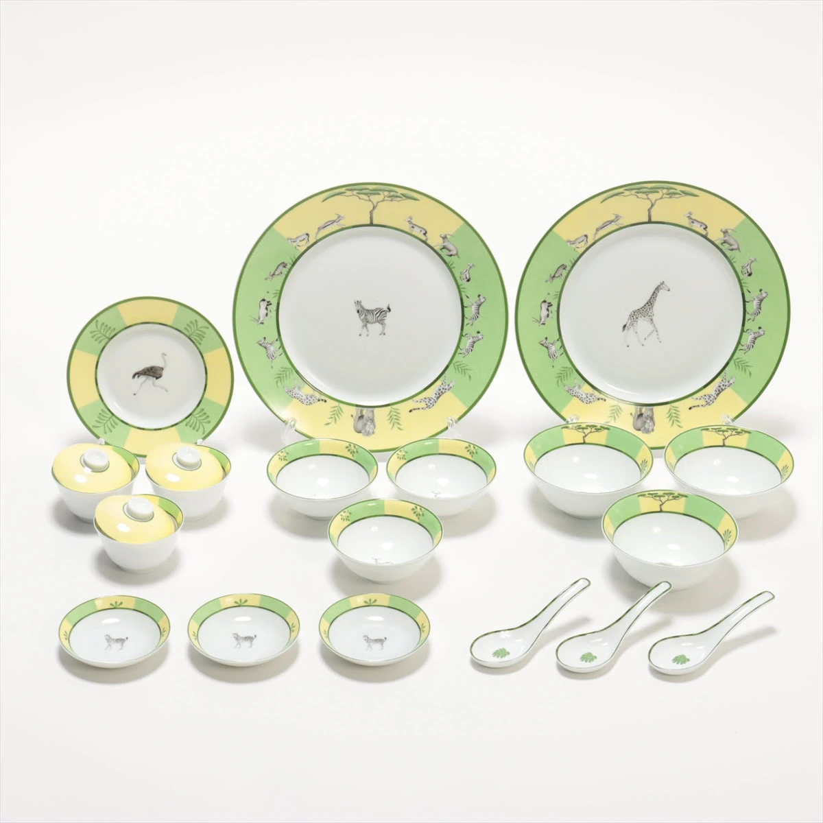 エルメス プレート アフリカ エルメス HERMES アフリカ ディナー