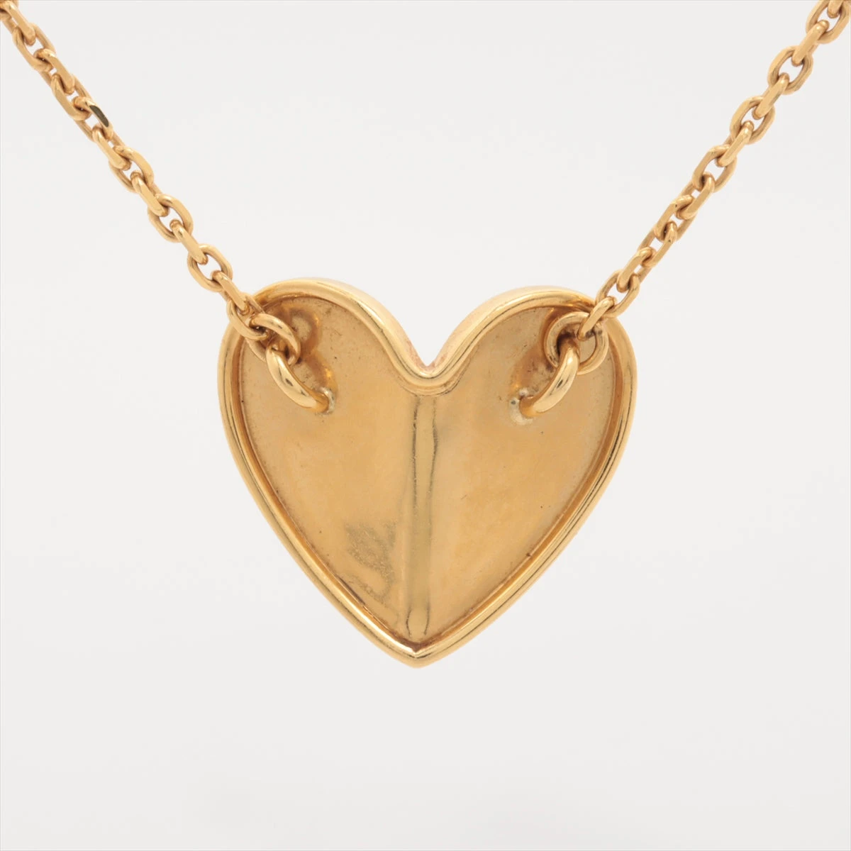 ヴァンクリーフ&アーペル フリヴォル ハート ネックレス 750(YG