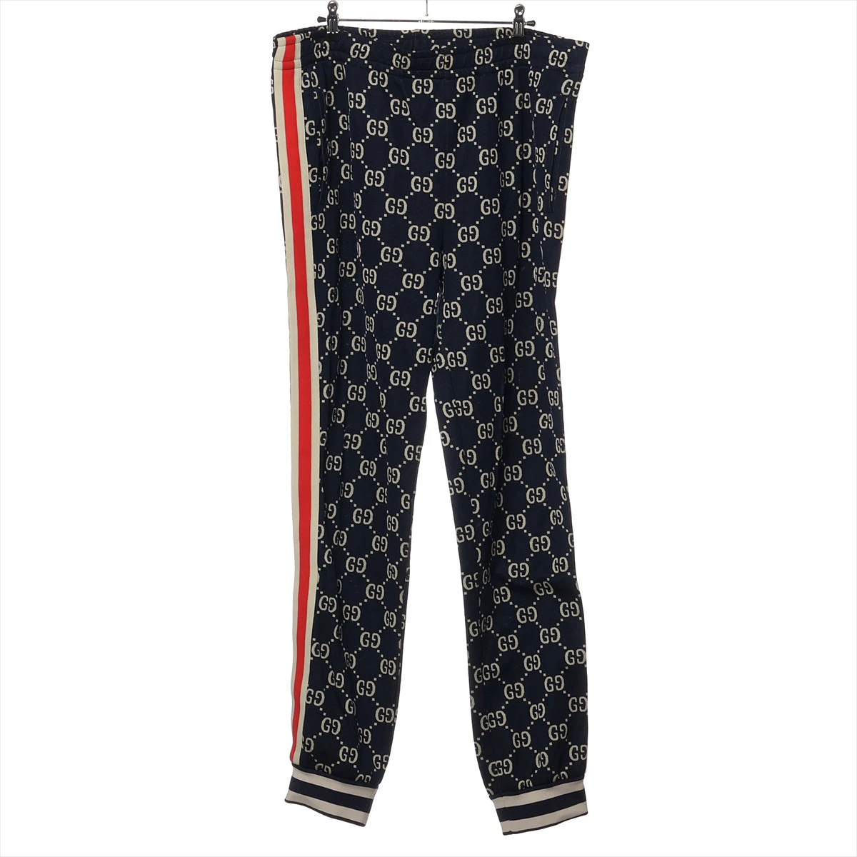 GUCCI GGロゴトラックパンツ ネイビー