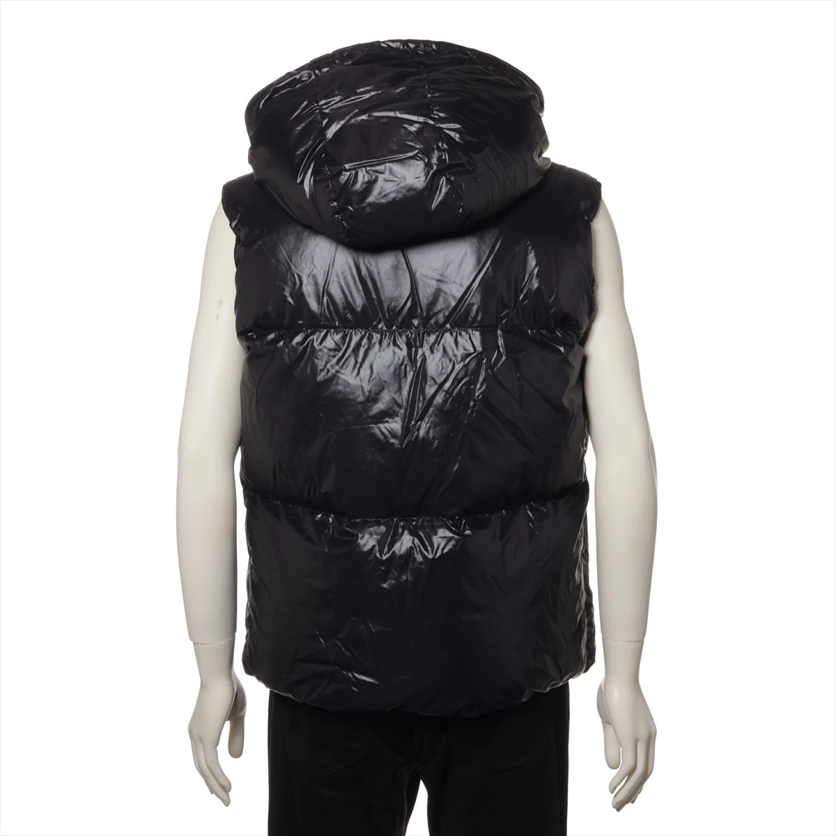 ほぼ未使用 MONCLER モンクレール AGNEAUX ダウンベスト Lサイズ MONCLER AGNEAUX ダウンベスト パーカー ロゴ サイズ5 ブラック