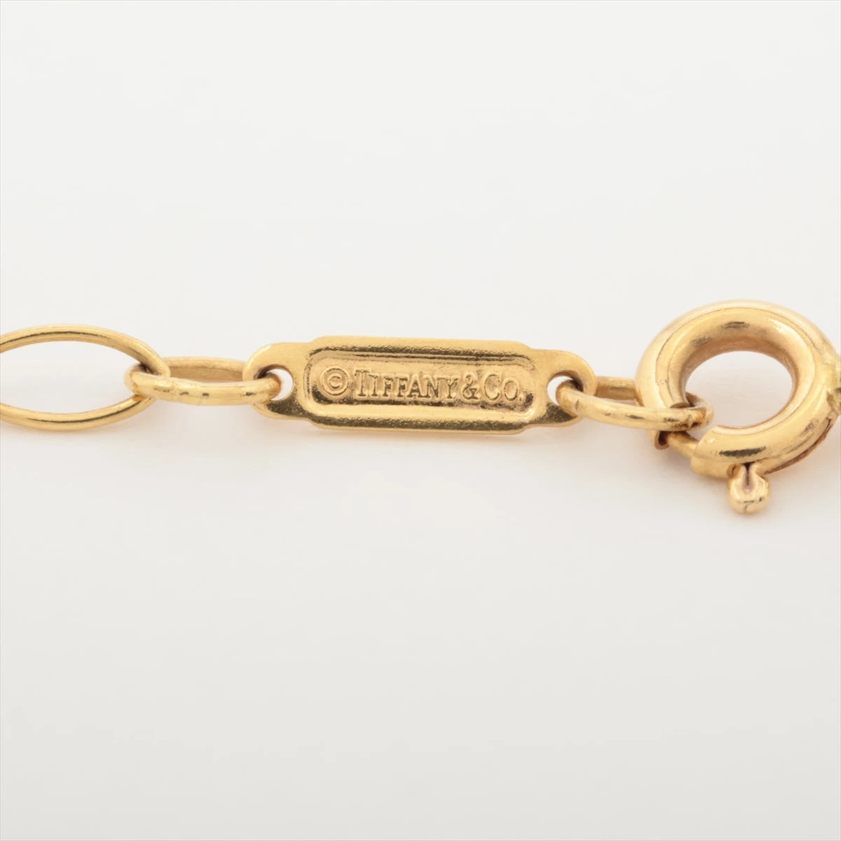 ティファニー オーバルリンククラスプ ネックレスチェーン 750