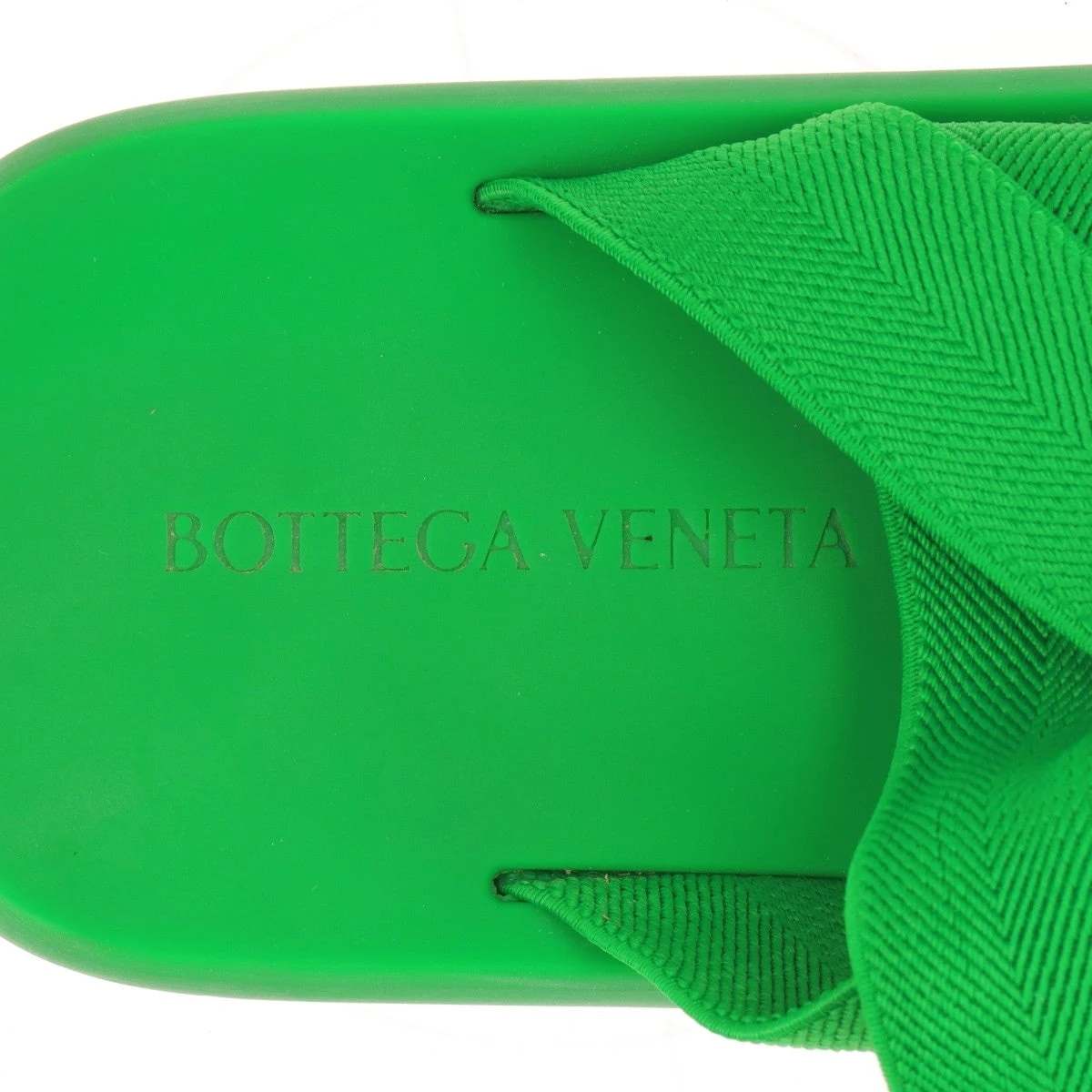 BOTTEGA VENETA■ボッテガ イントレチャート サンダル グリーン 新品未使用☆ボッテガ ヴェネタ・マキシ イントレチャート