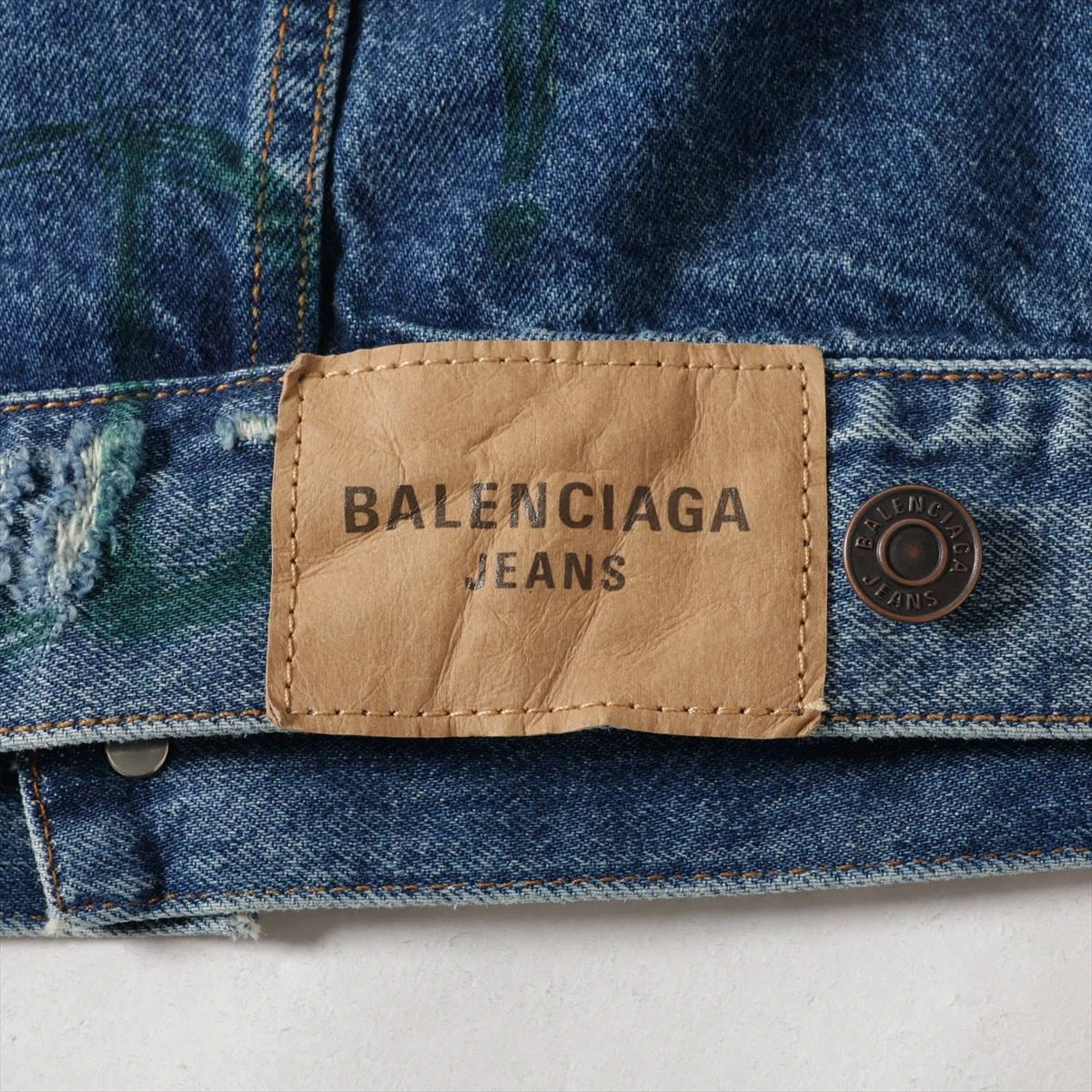 バレンシアガ 22SS コットン デニムジャケット 1 ユニセックス