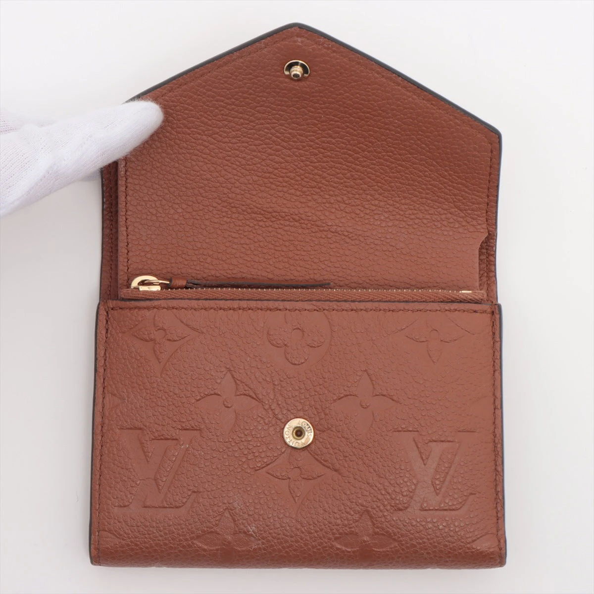 ルイヴィトン　アンプラント　ヴィクトリーヌ　コニャック　茶　折り財布　箱付き 楽天市場】ルイヴィトン LOUIS VUITTON 財布 三つ折り