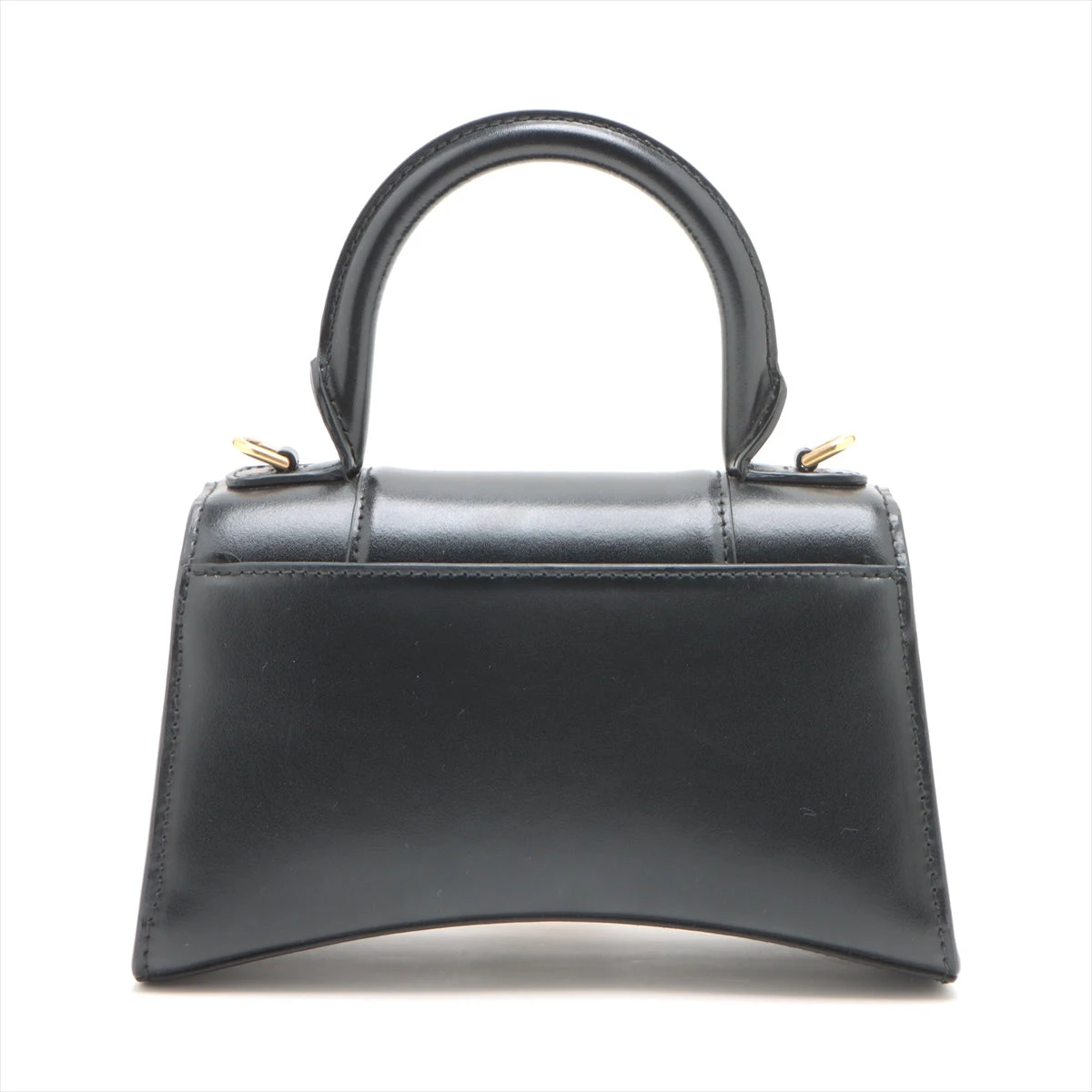 バレンシアガ アワーグラス レザーパンプス 10ｃｍ ブラック Women's Hourglass Handbag Xs in Black | Balenciaga US