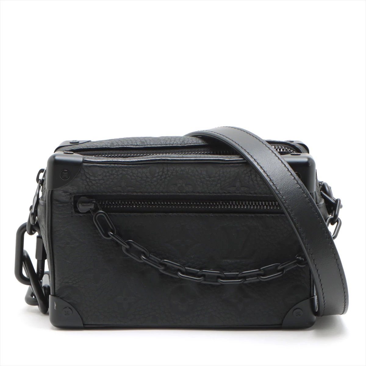 ヴィトン モノグラム・トリヨン ミニ・ソフトトランク M55702 ICタグ