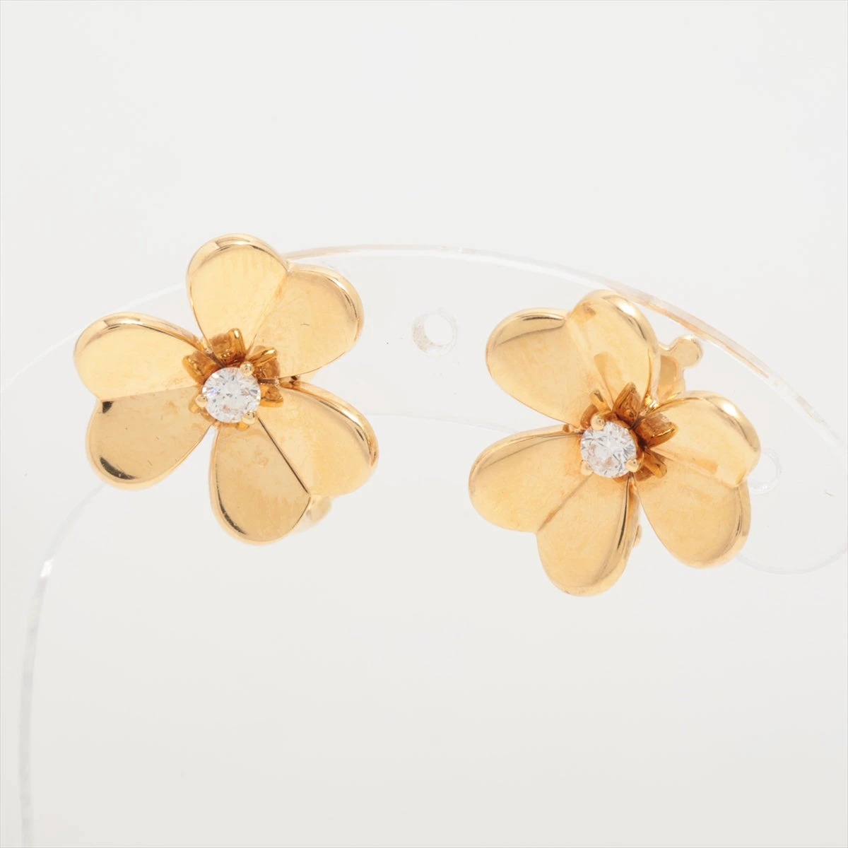 ヴァンクリーフ&アーペル フリヴォル スモール ダイヤ ピアス