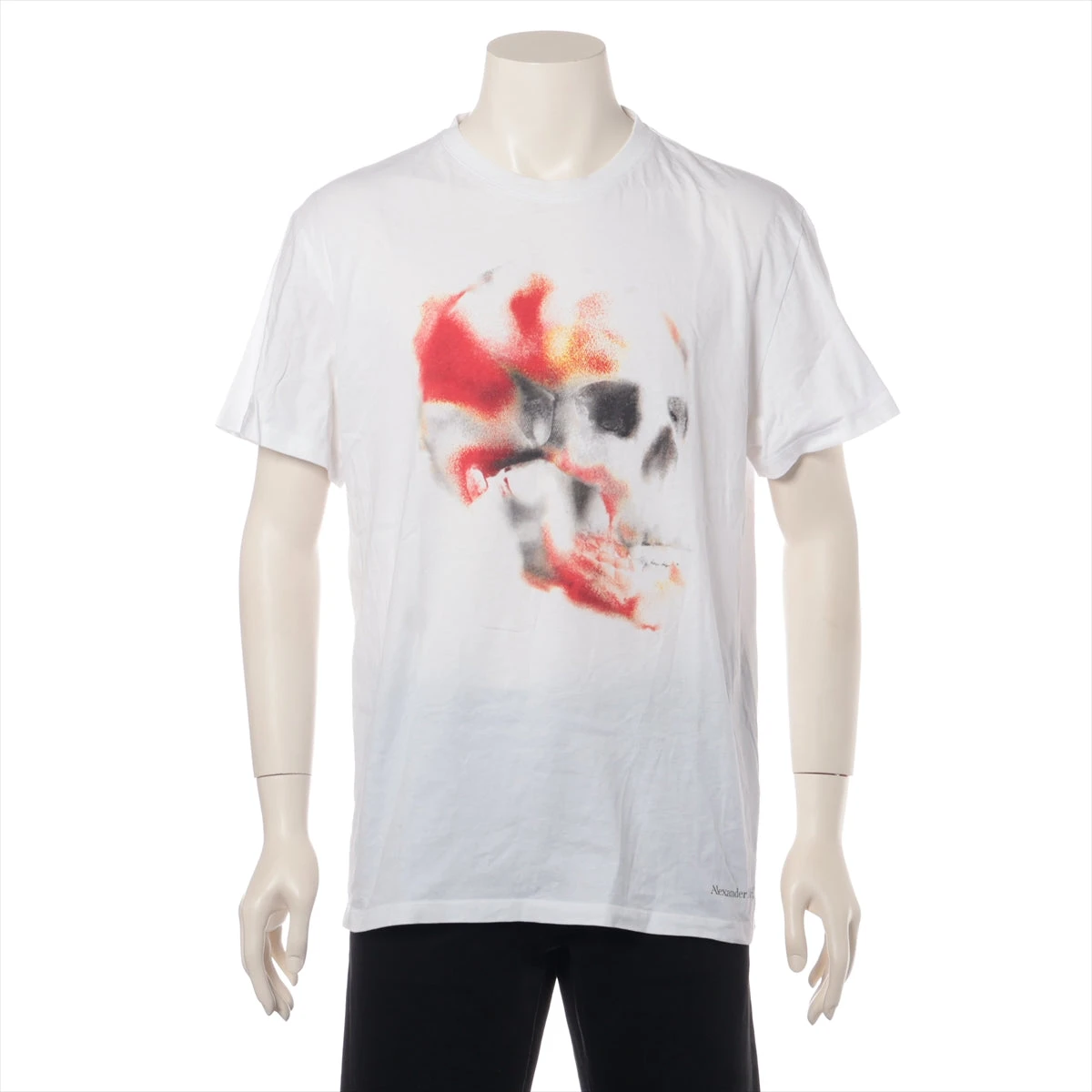 アレキサンダーマックイーン 23年 コットン Tシャツ M メンズ
