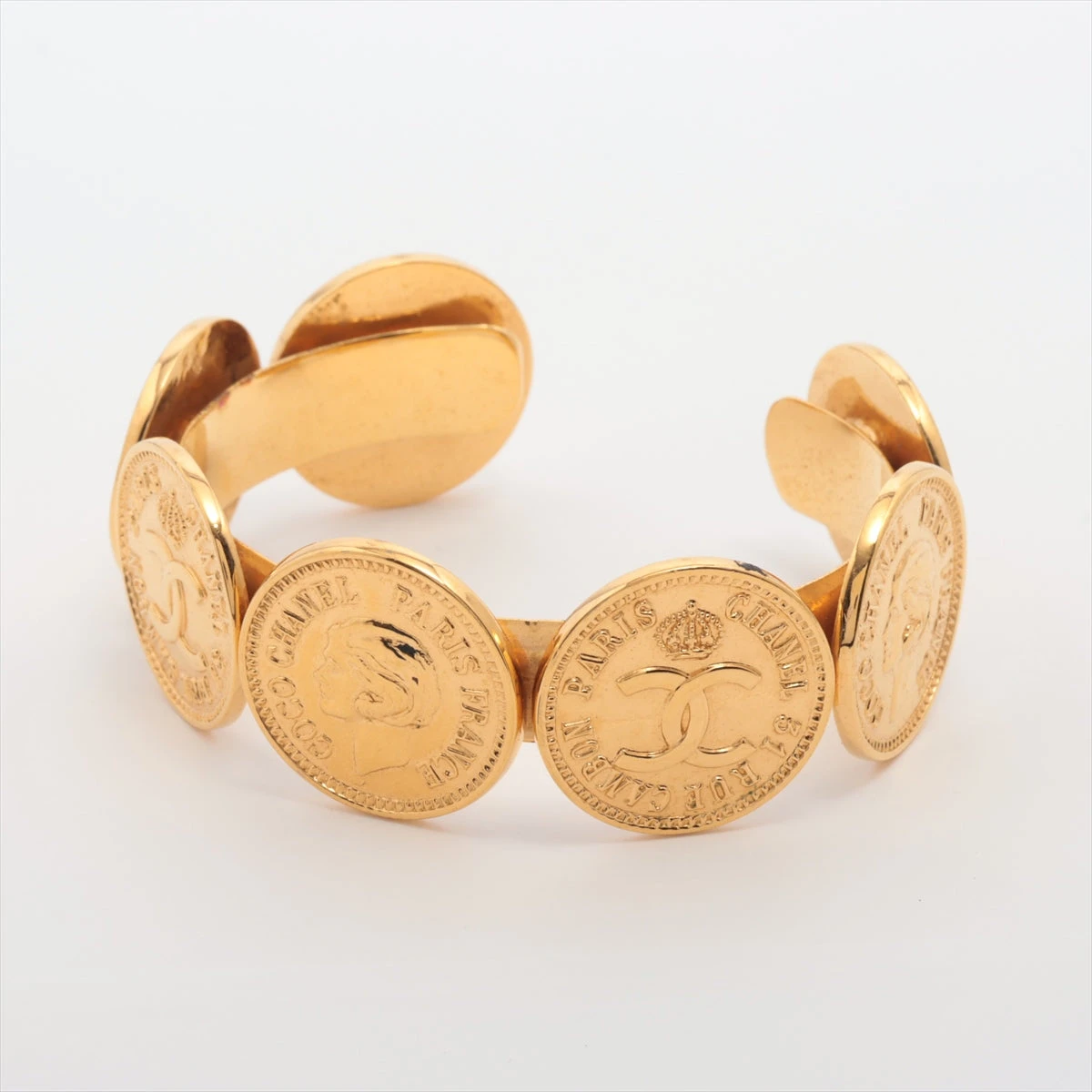 シャネル 31 RUE CAMBON バングル GP ゴールド A3222594｜中古ブランド