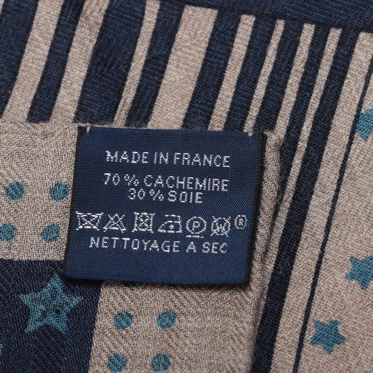 エルメス カレH65 シュヴァルパンク スカーフ カシミヤ×シルク