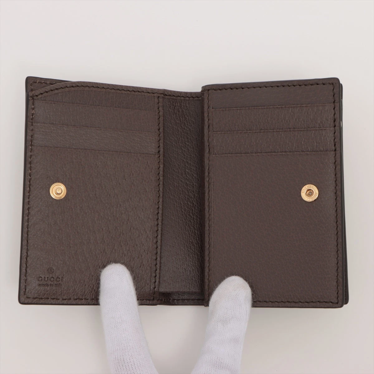 【美品】グッチ ラウンドファスナー ベージュ オフィディア マーモント GUCCI 【未使用 超美品】 グッチ オフィディア ラウンド