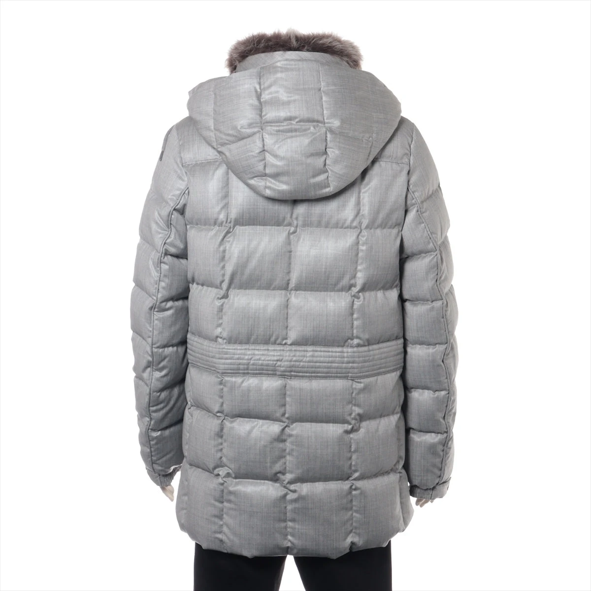 タトラス ウール×ナイロン ダウンジャケット 04 メンズ グレー