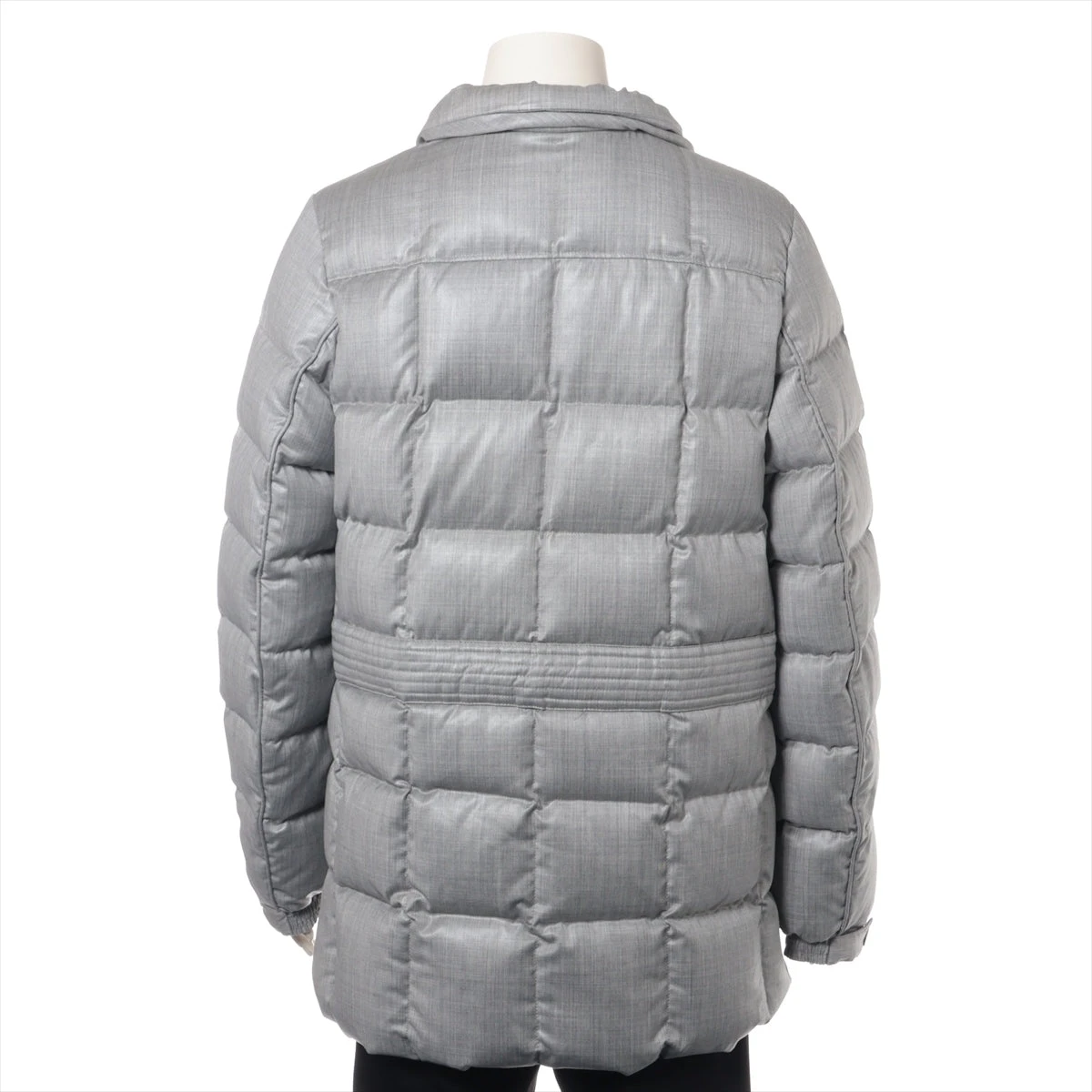 22年製 タトラス 全面ナイロン ヴァレナ グレー ダウンジャケット ファー M TATRAS（タトラス） TATRAS VARENA ラクーンファー フード 2022AW