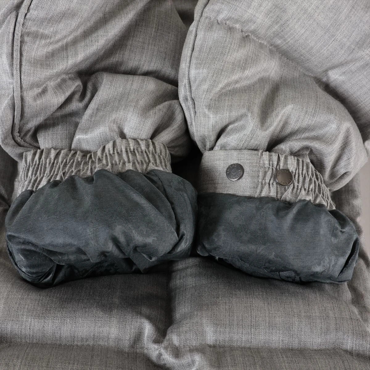 タトラス ウール×ナイロン ダウンジャケット 04 メンズ グレー