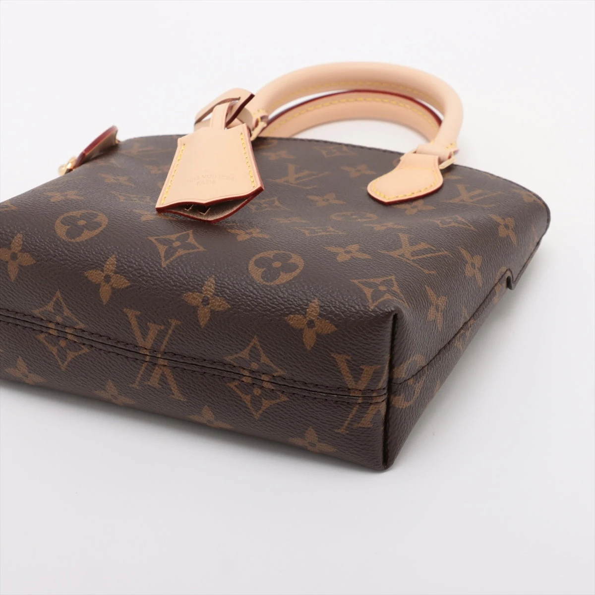新作*LV*Lockit BB 2WAY モノグラムハンドバッグ 南京錠 M12019 ヴィトン モノグラム ロックイットBB M12019 RFID反応あり