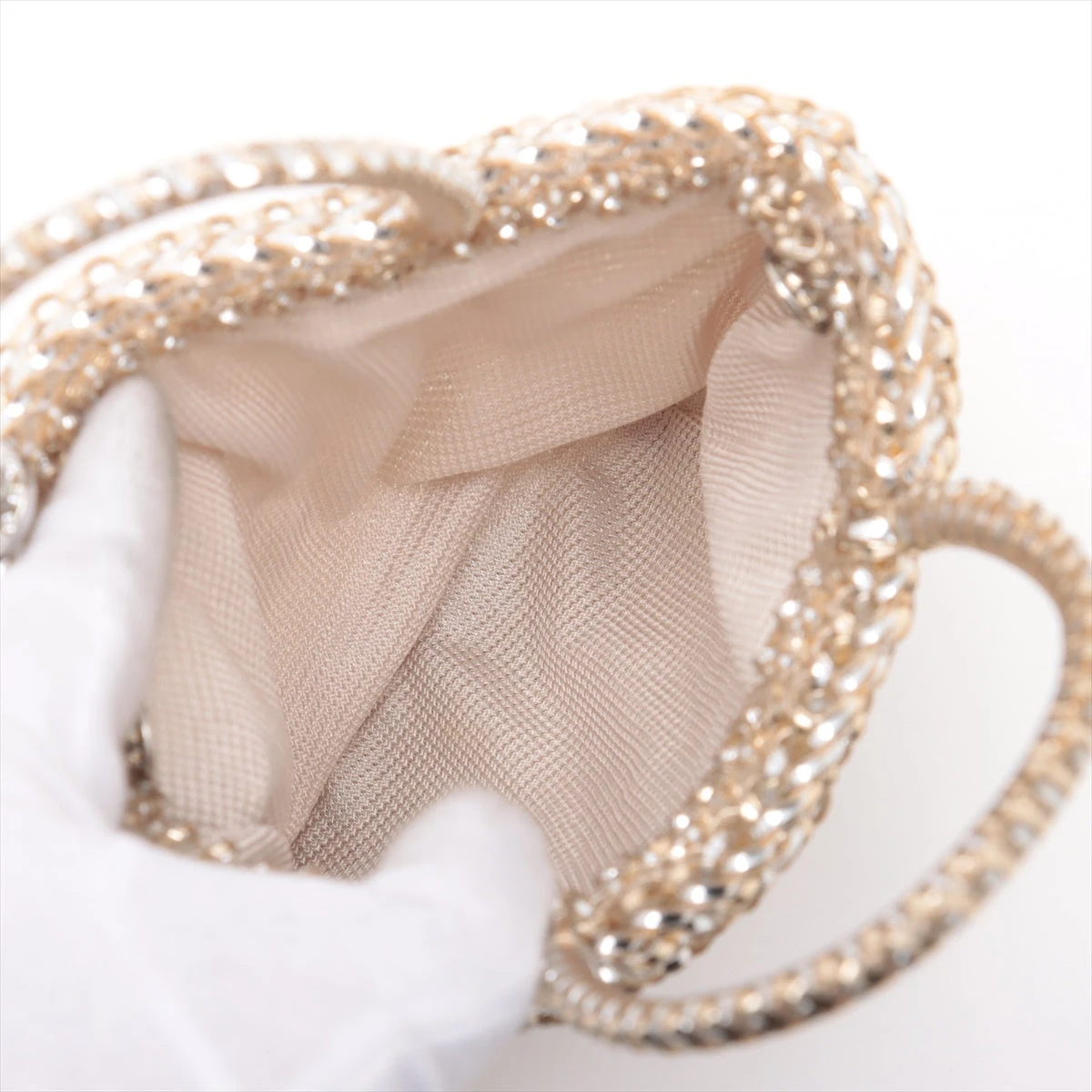 アンテプリマ ワイヤー チェーンショルダーバッグ ゴールド A3230793