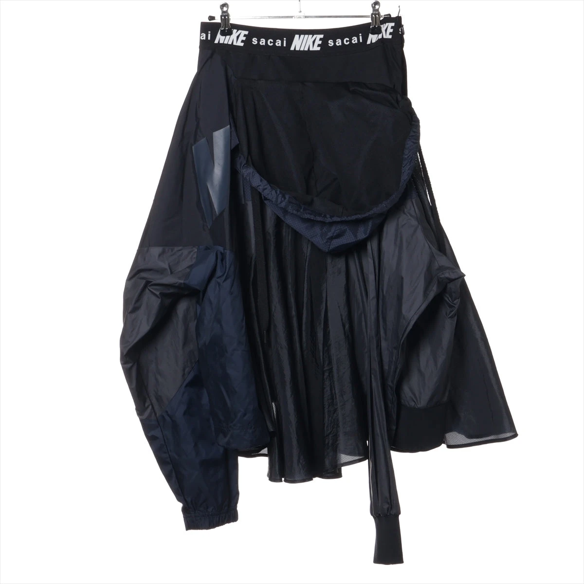 sacai＊ネルシャツ型スカート