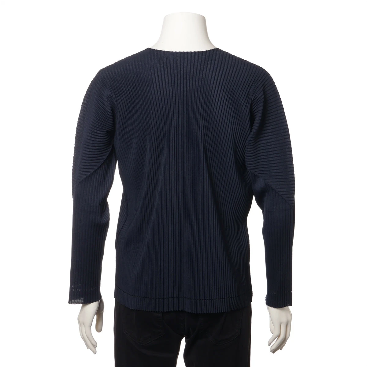 イッセイミヤケカットソー黒グレー 中古・古着通販】ISSEY MIYAKE MEN (イッセイミヤケメン