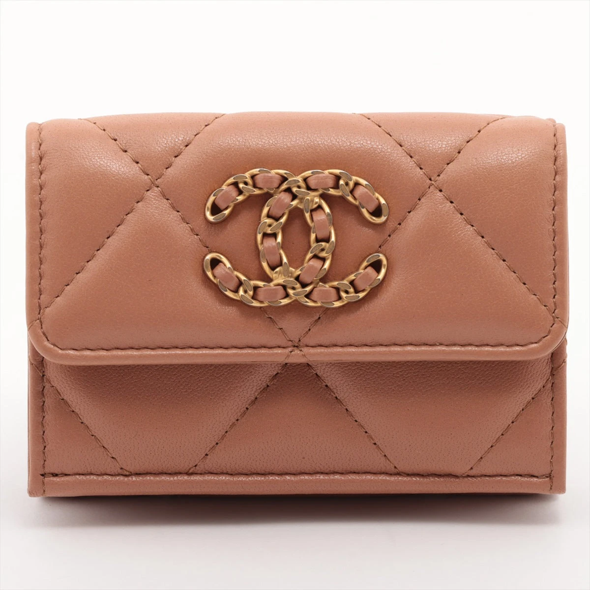 CHANEL シャネル　正規品　財布ブラウン CHANEL - シャネル 茶色 長財布 CHANEL ブラウン ヴィンテージの通販
