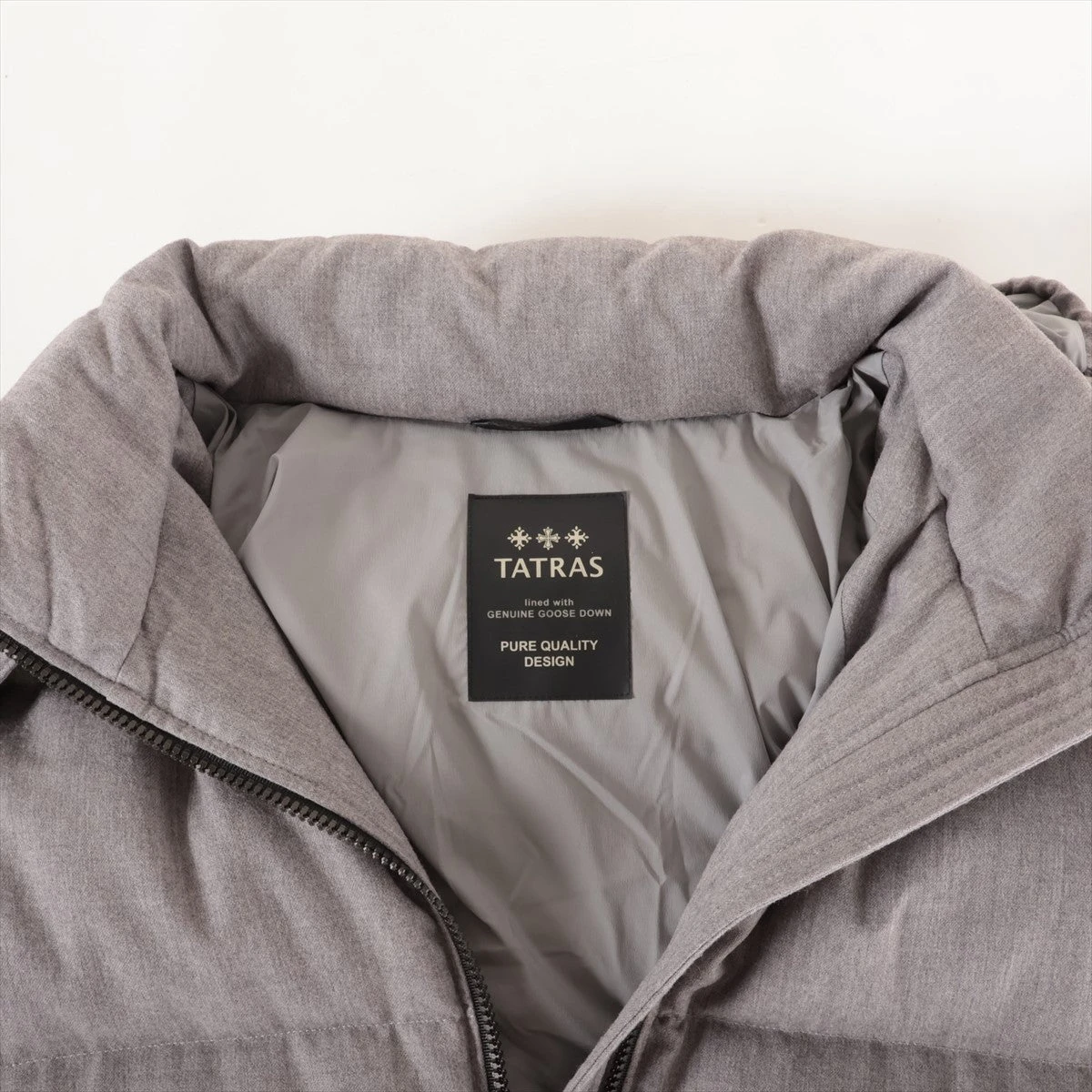 タトラス ウール ダウンジャケット 04 メンズ グレー MTA7SH4205