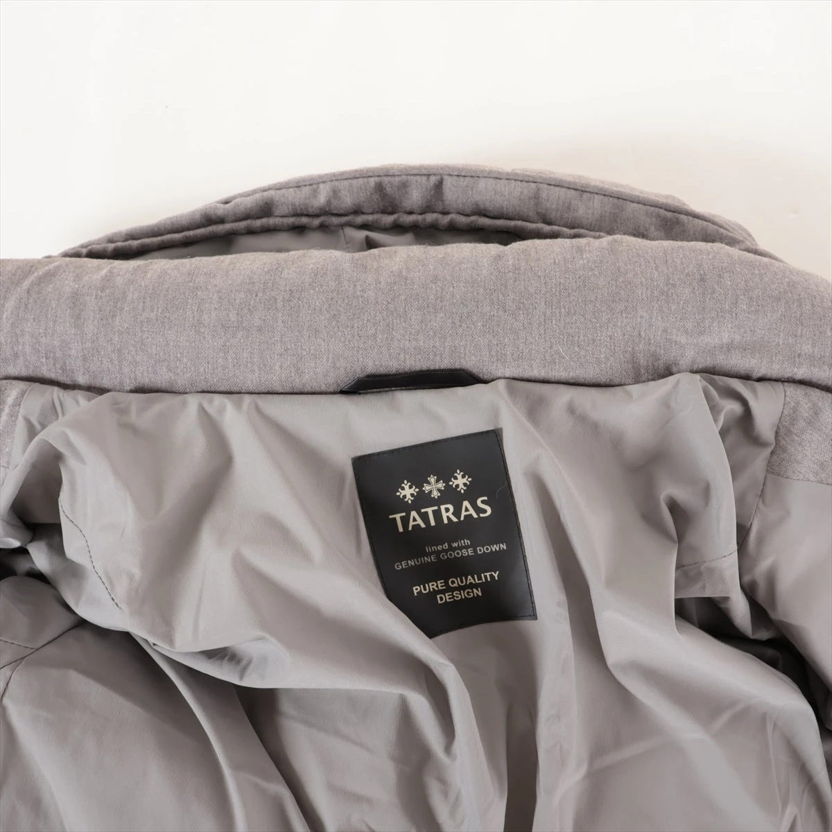 タトラス ウール ダウンジャケット 04 メンズ グレー MTA7SH4205