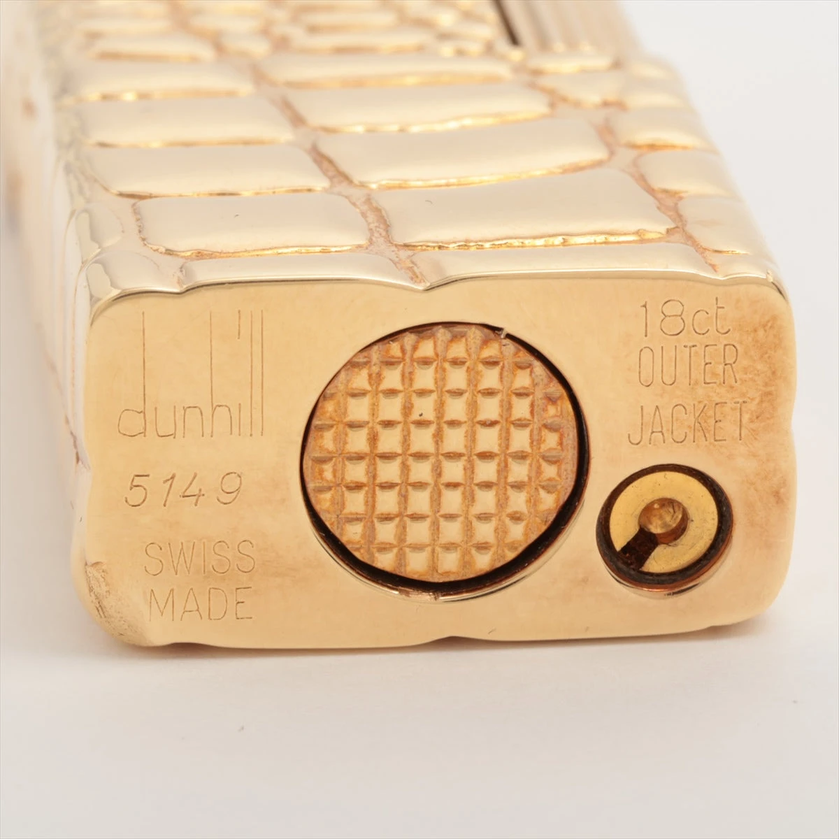 ダンヒル アウタージャケット ライター 18K ゴールド 5149 