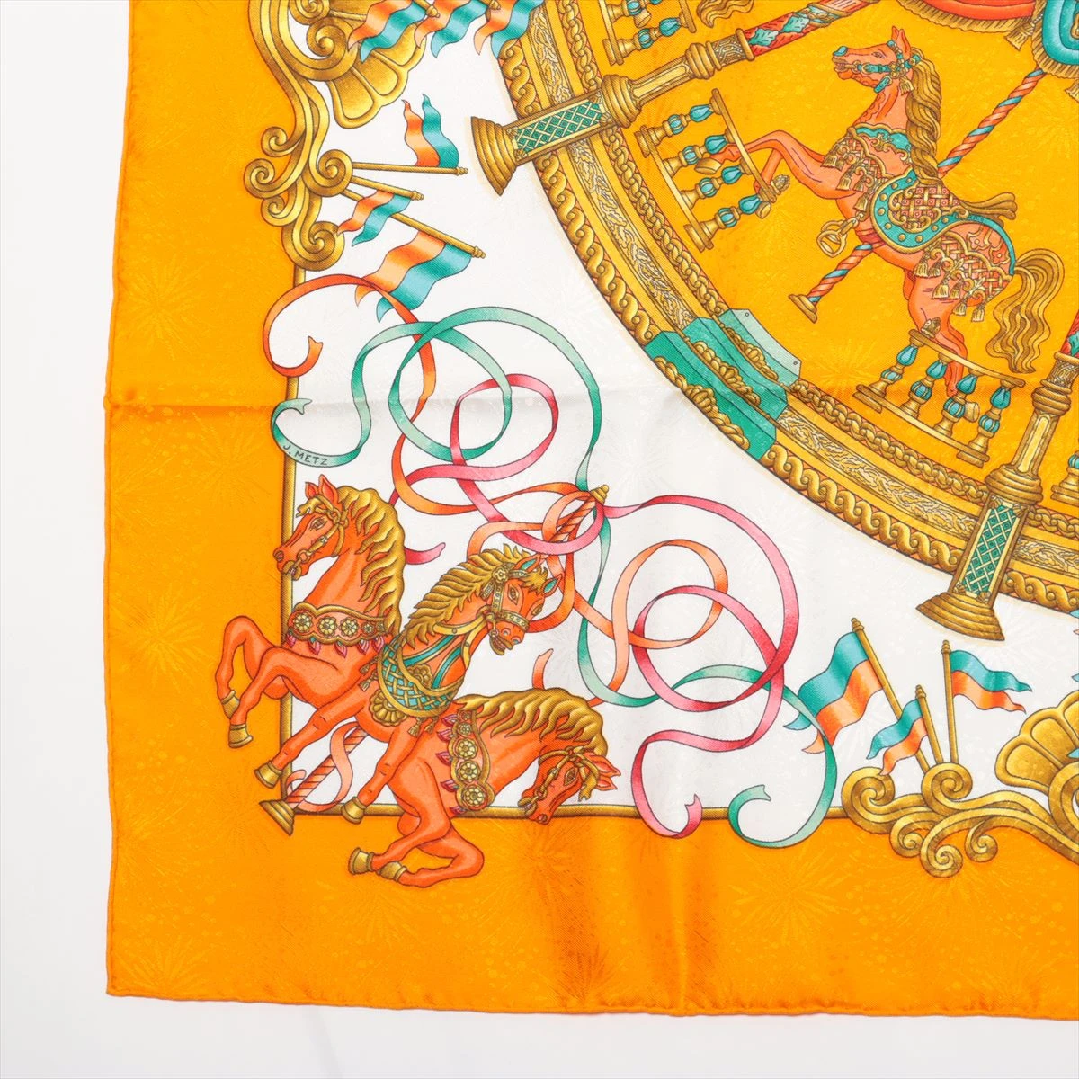 HERMES カレ90 LUNA PARK 遊園地 HERMES エルメス スカーフ カレ90 シルク LUNA PARK 遊園地