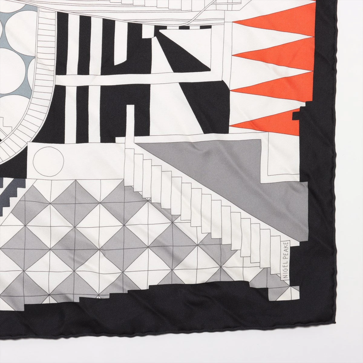 エルメス カレ90 PROMENADE AU FAUBOURG フォーブルのプロムナード