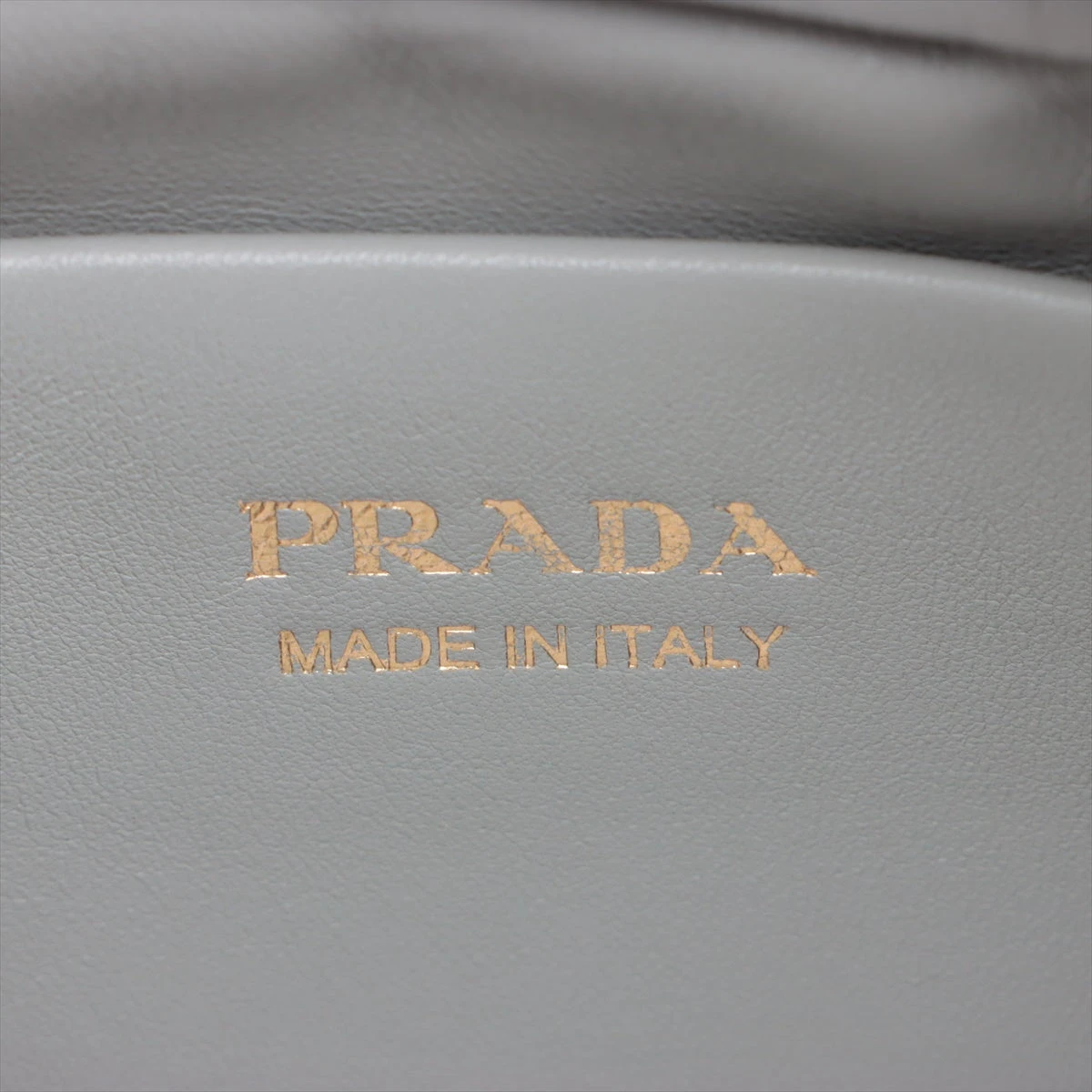 ■PRADA プラダ シアリング ブーティー プラダ シアリング ファー×レザー 2WAYショルダーバッグ グレー