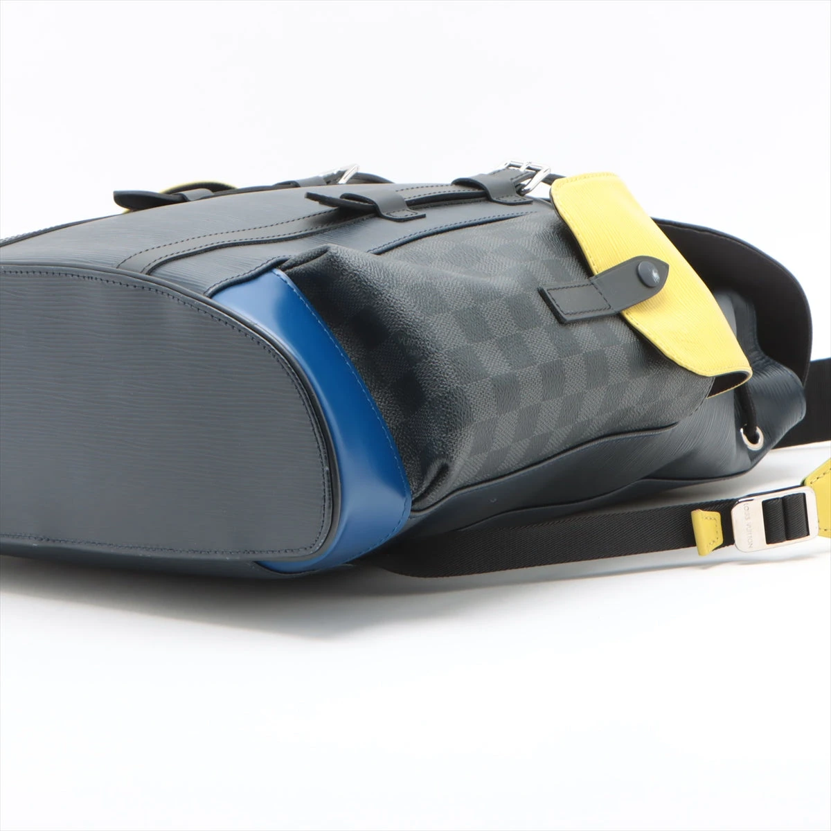 ヴィトン エピ×ダミエグラフィット クリストファーPM M55111 RFID反応  