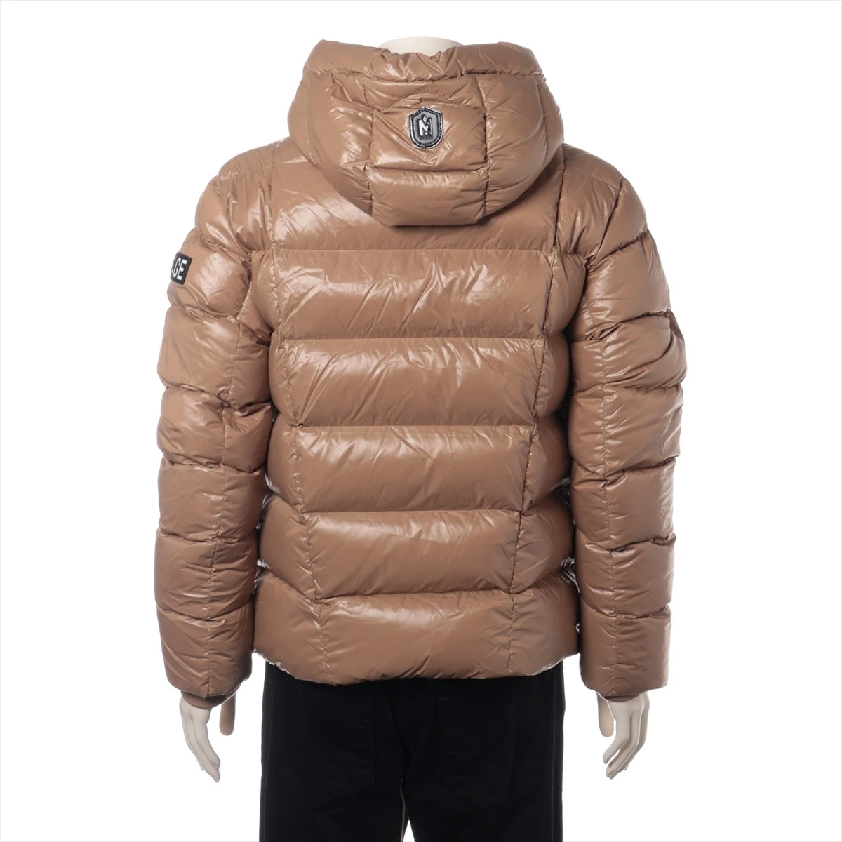 マッカージュ ナイロン ダウンジャケット 38 メンズ ベージュ VICTOR