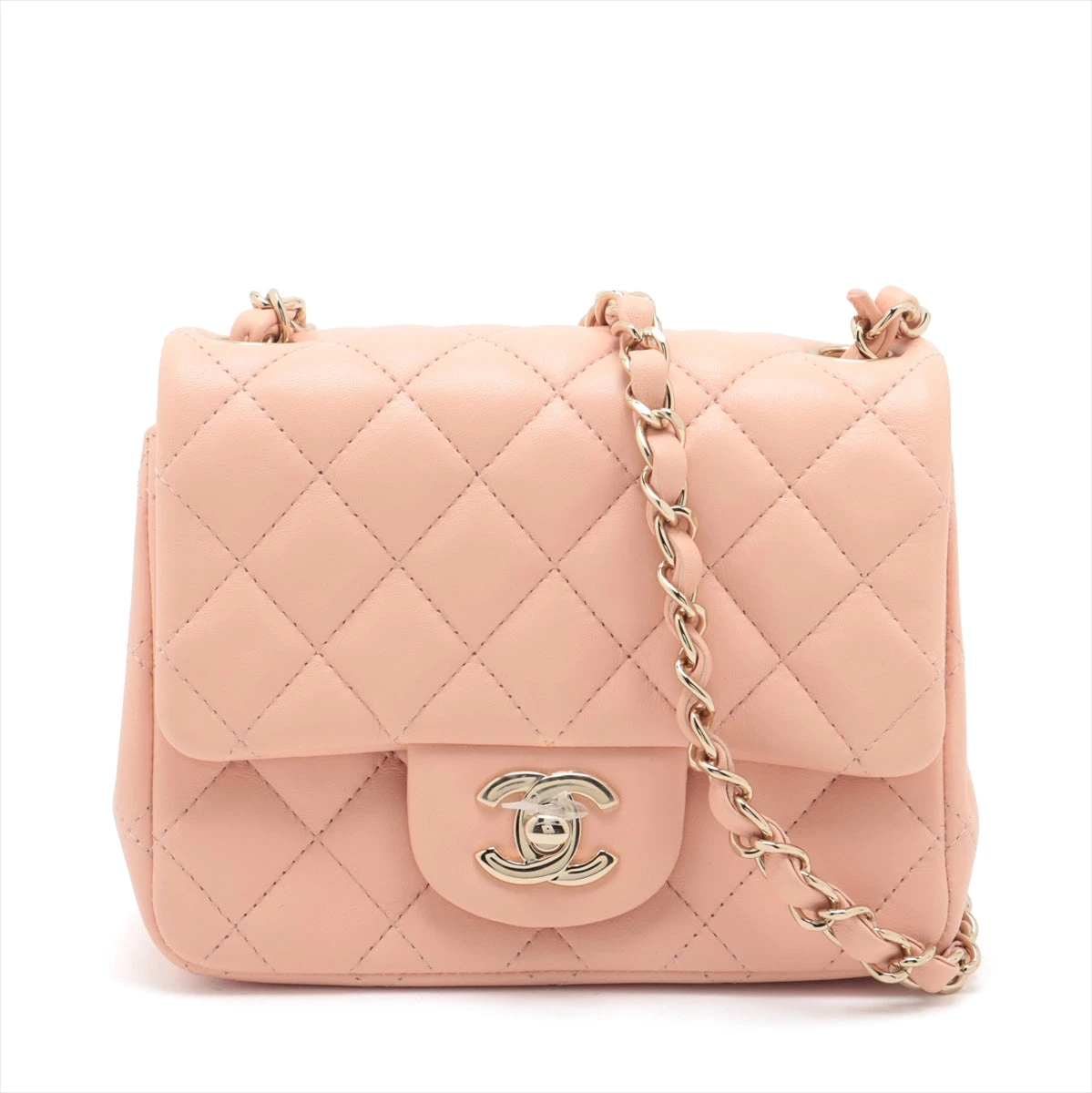 極上美品】CHANELシャネルラム革レザーテーラード ジャケット