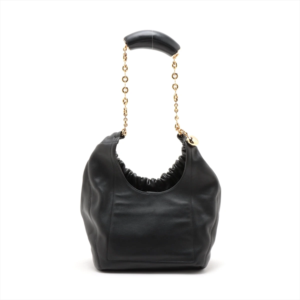 【LOEWE】スクイーズ スモールレザーショルダーバッグ ロエベ スクイーズバッグ スモール レザー チェーンショルダー