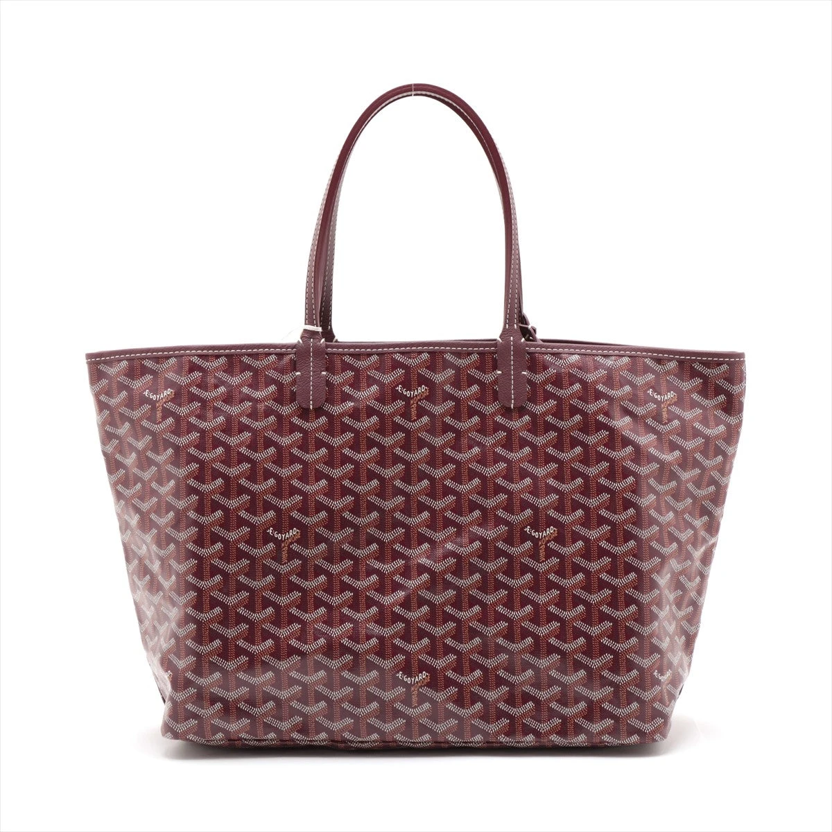 ゴヤールサンルイPM 美品 ゴヤール GOYARD サンルイPM グレー PVC ユニセックス トート