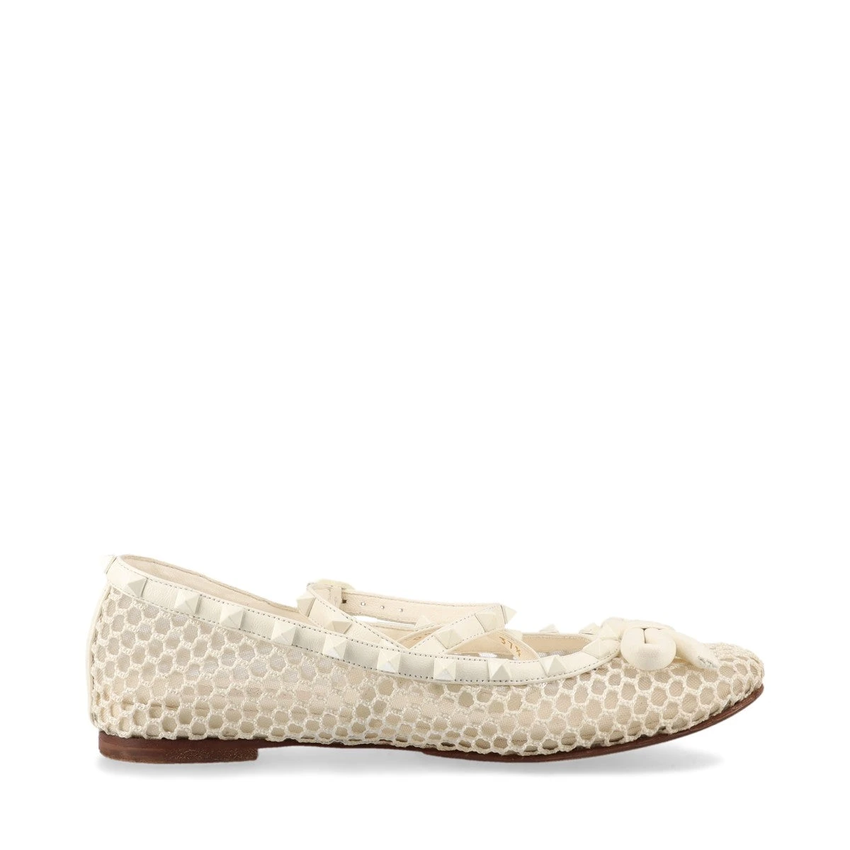 ヴァレンティノ ☆ロックスタッズパテントバレリーナ40ベージュ　フラットパンプス 楽天市場】VALENTINO ヴァレンティノ バレエシューズ 4W2S0HB6
