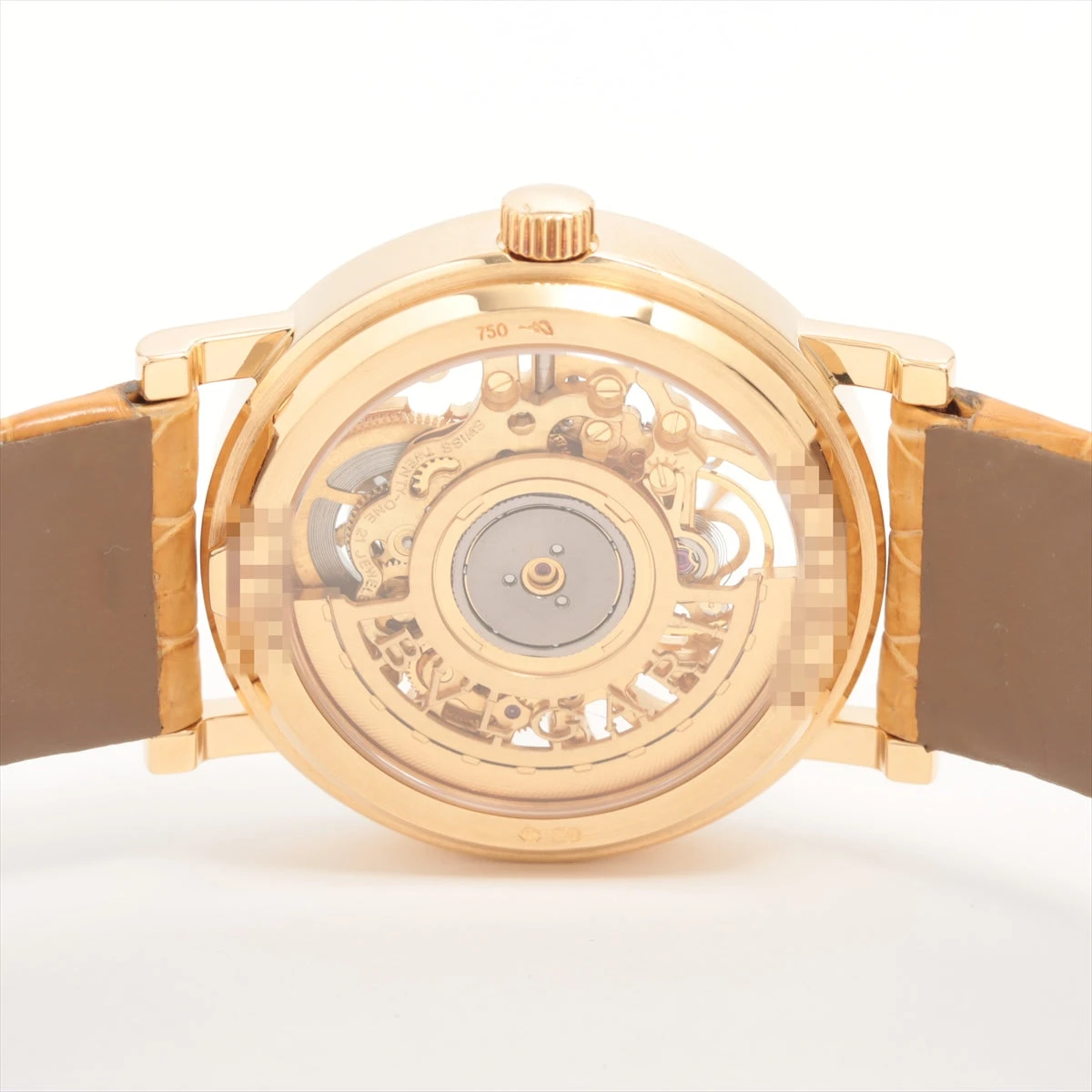 ブルガリブルガリ BB33GLSK 18K無垢 BVLGARI ブルガリ BB33GLSK ブルガリブルガリ K18YG スケルトン