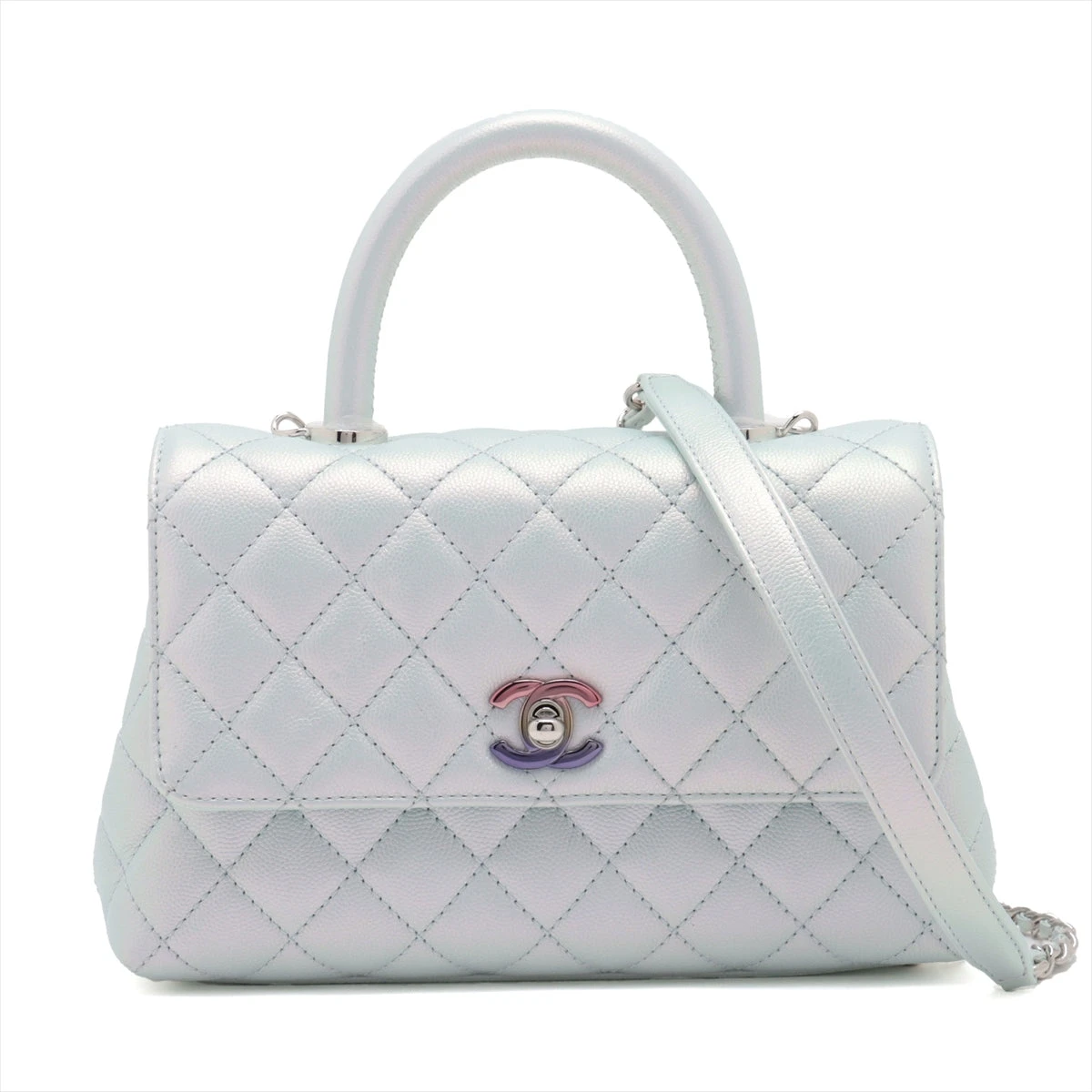 CHANEL シャネルココハンドル24 XS ホワイト