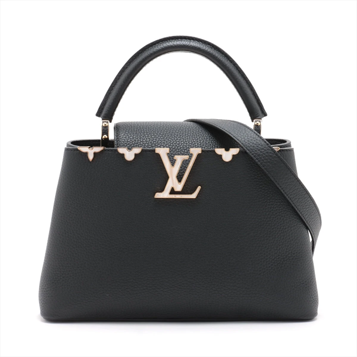 保護フィルム付 新品未使用⭐️ルイヴィトン トリヨン カプシーヌ コンパクト 紺 ✨️極美品✨️ルイヴィトン カプシーヌ トリヨン ノワール 長財布