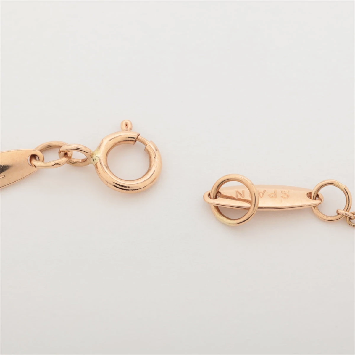 ティファニー バイザヤード 5P ダイヤ ブレスレット 750(PG) 2.7g 直径