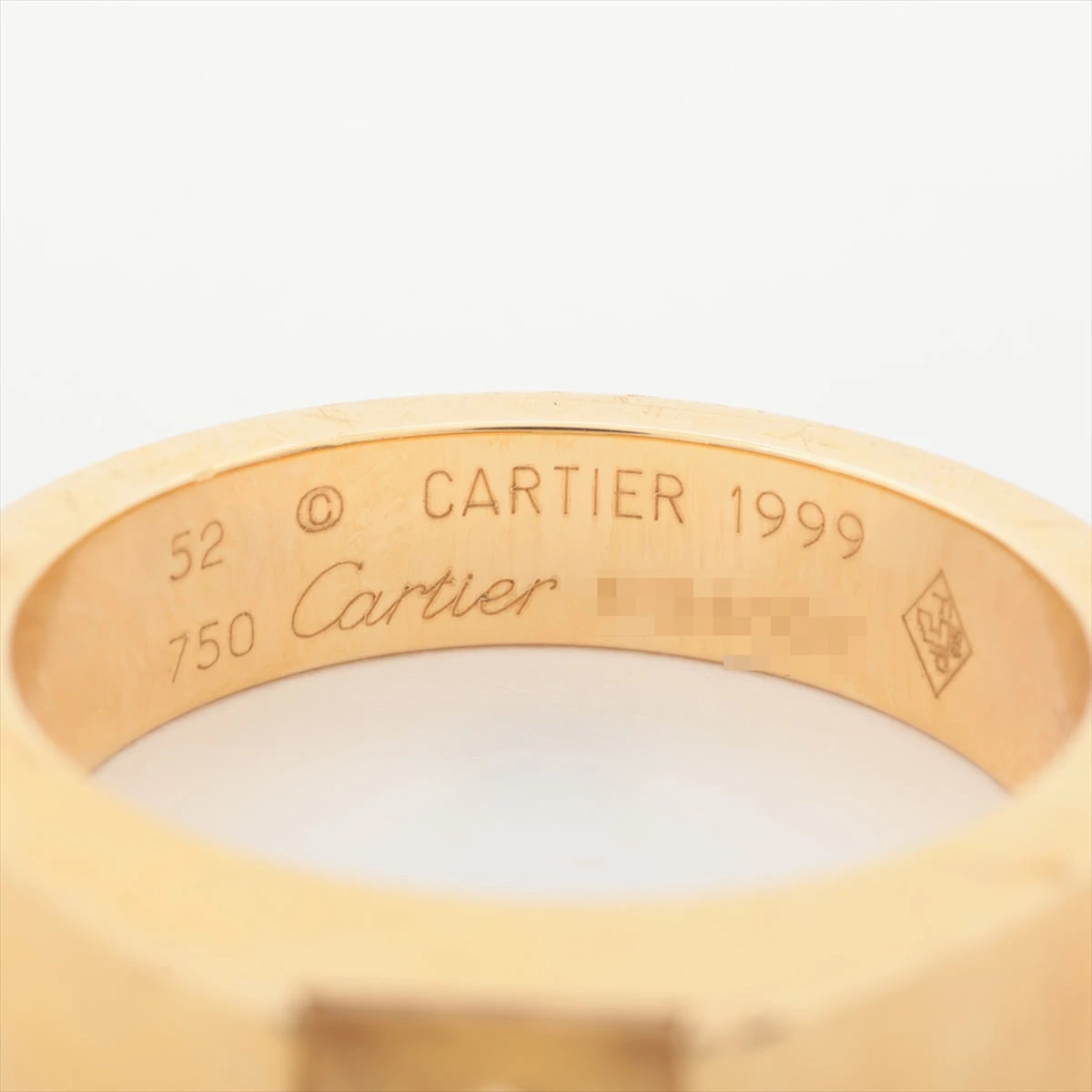 カルティエ タンク シトリン リング 750(YG) 9.8g 52 A3225470｜中古