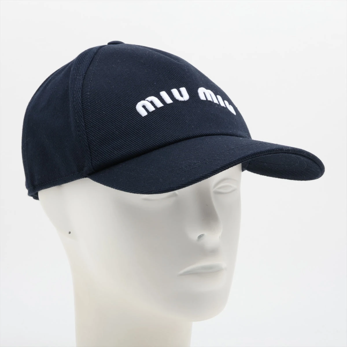 miu miu ネイビー キャップ/定価79,200円(税別)今だけ値下げ中です 2025年最新】miumiu キャップ ネイビーの人気アイテム - メルカリ