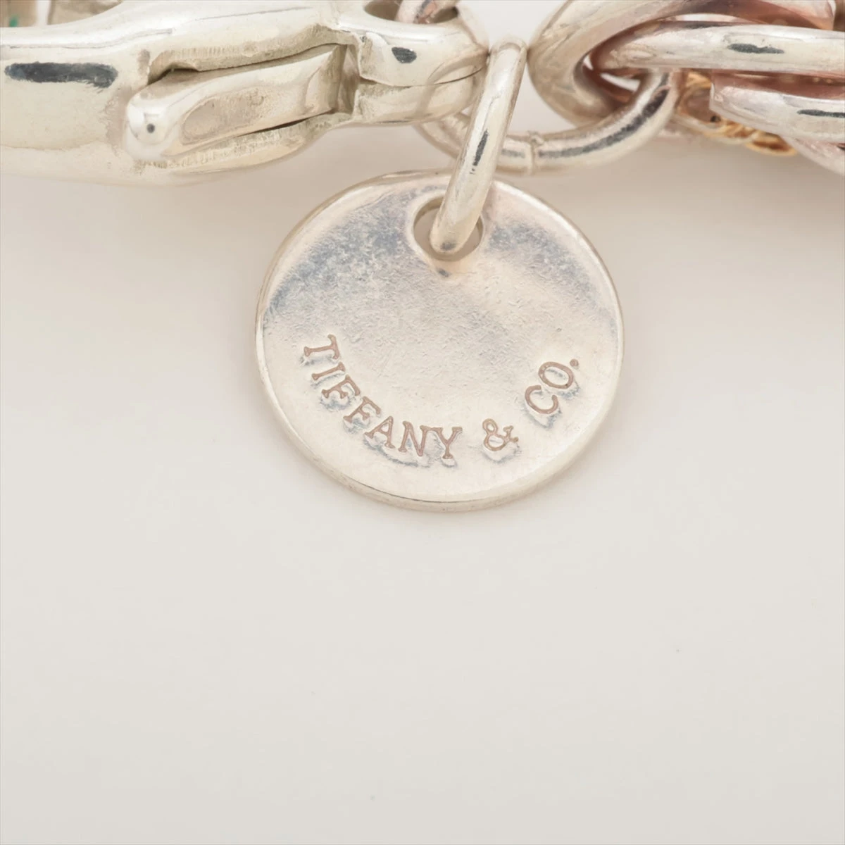 ティファニー ツイストチェーン ネックレス 925×750 46.8g ゴールド