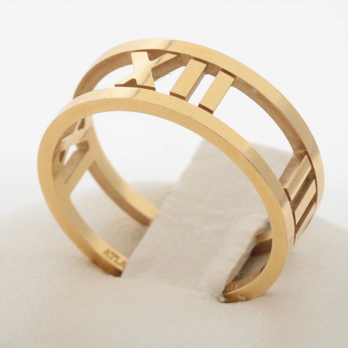 ティファニー オープンアトラス リング 750(YG) 4.1g A3234407｜中古