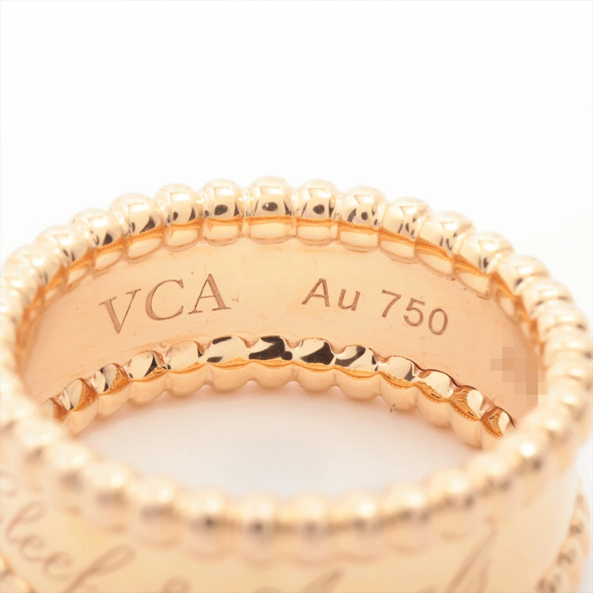 ヴァンクリーフ&アーペル リング シニアチュール KWG 約7.5号 ヴァンクリーフ&アーペル リング シニアチュール KWG 約7.5号 - メルカリ