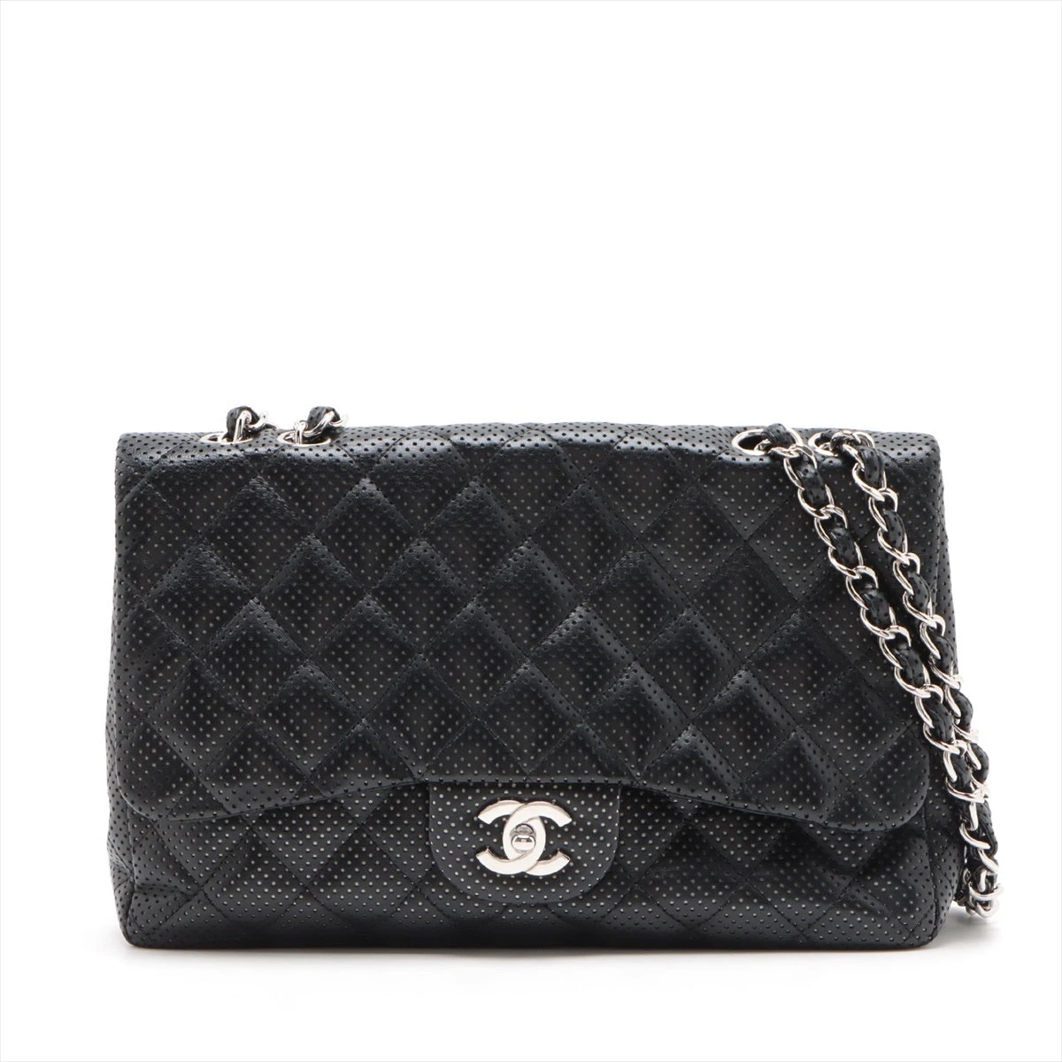 CHANEL マトラッセ CHANEL】【シルバー金具】【バイカラー】シャネル『マトラッセ