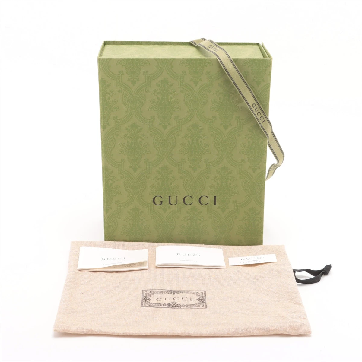 グッチ GGキャンバス ホースビット 1955 2WAYハンドバッグ ボルドー